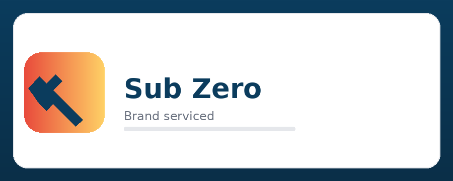 Sub Zero appliance repair in Las Vegas, NV by AP Appliance Service
