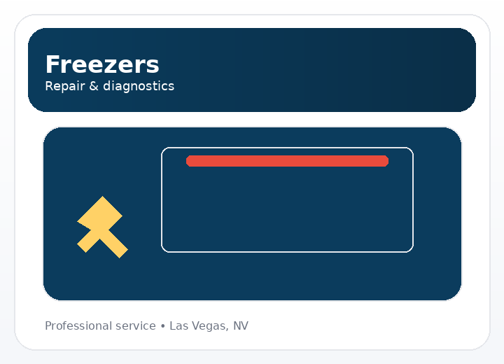 Freezer repair and diagnostics in Las Vegas, NV by AP Appliance Service