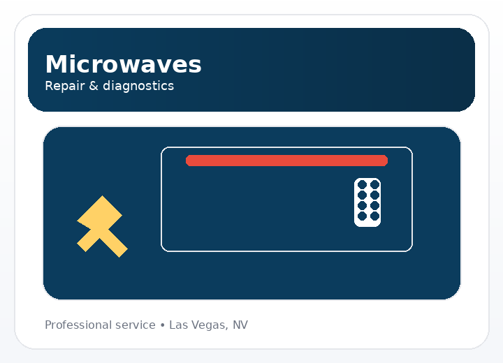 Microwave repair and diagnostics in Las Vegas, NV by AP Appliance Service